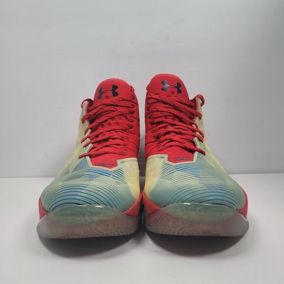 Under Armour Curry 2. Men's Multicolor Basketball Shoes US Size 12.5 - Picture 3 of 8